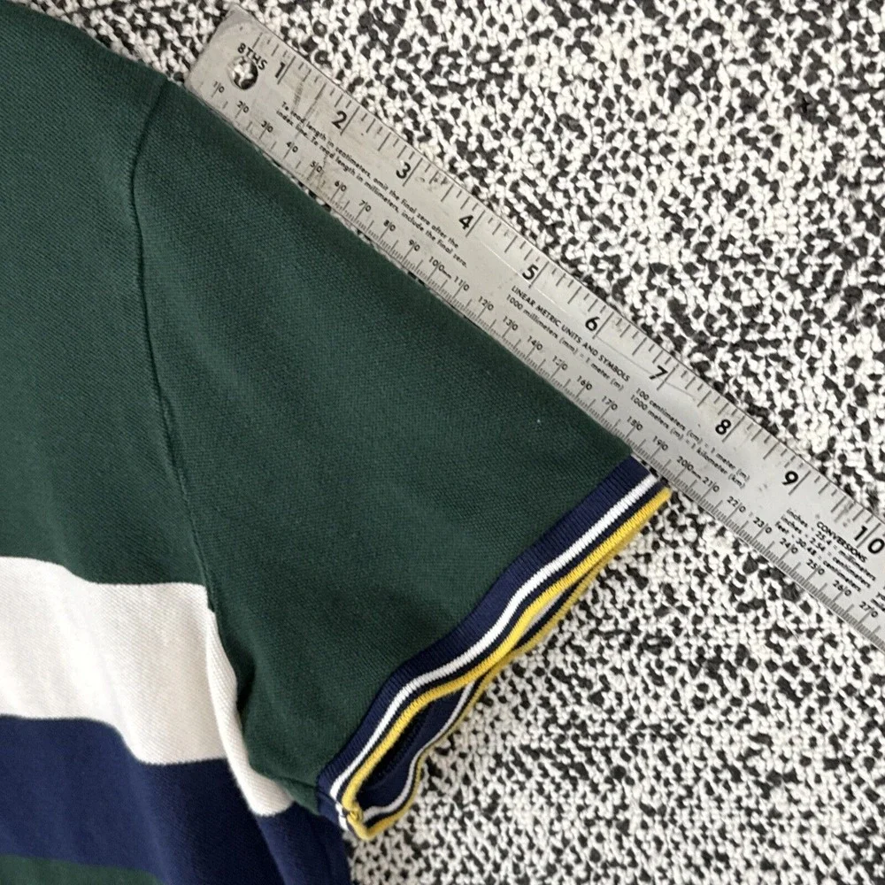 Polo Ralph Lauren Shirt Mens XL Custom‎ Slim Fit Short Sleeve Polo Rugby Green